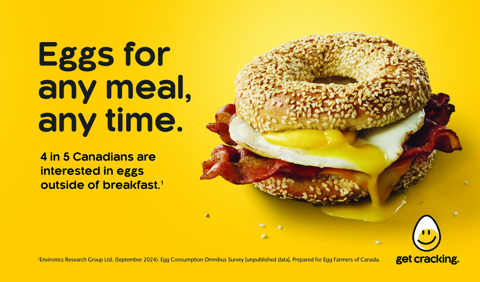 Eggs for any meal, any time.