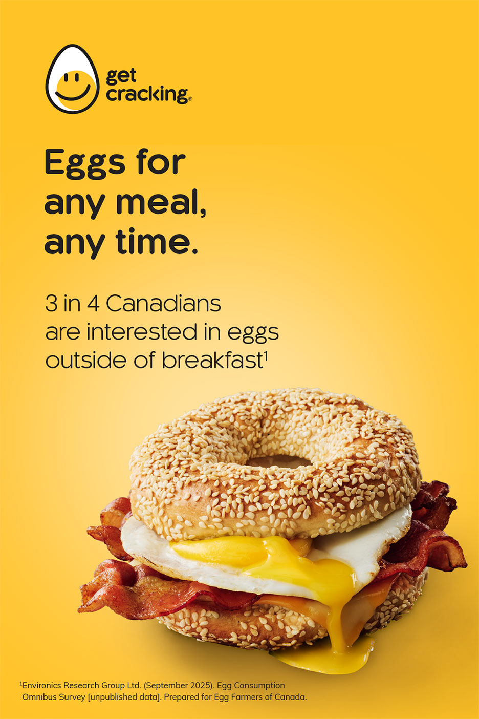 Eggs for any meal, any time.